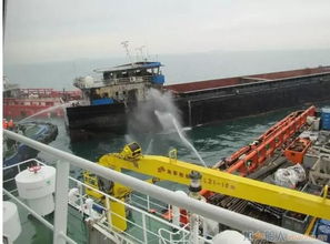 海洋石油253 救援京唐港海域起火驳船