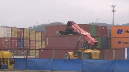 安吉上港:提升运力 确保企业"有箱用 有舱位"